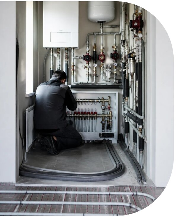 Монтаж отопления загородного дома под ключ в Сызрани