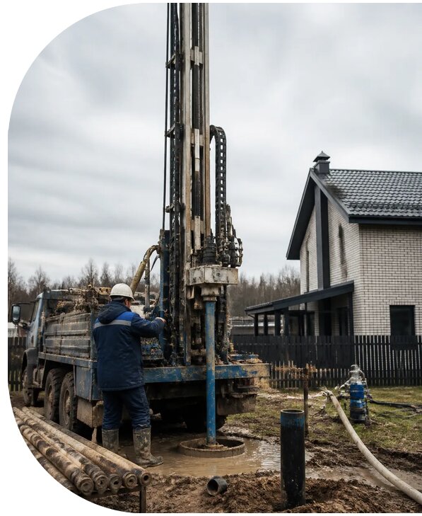 Бурение скважин на воду под ключ в Сызрани от 121560 р. | АПаруса-Сзр