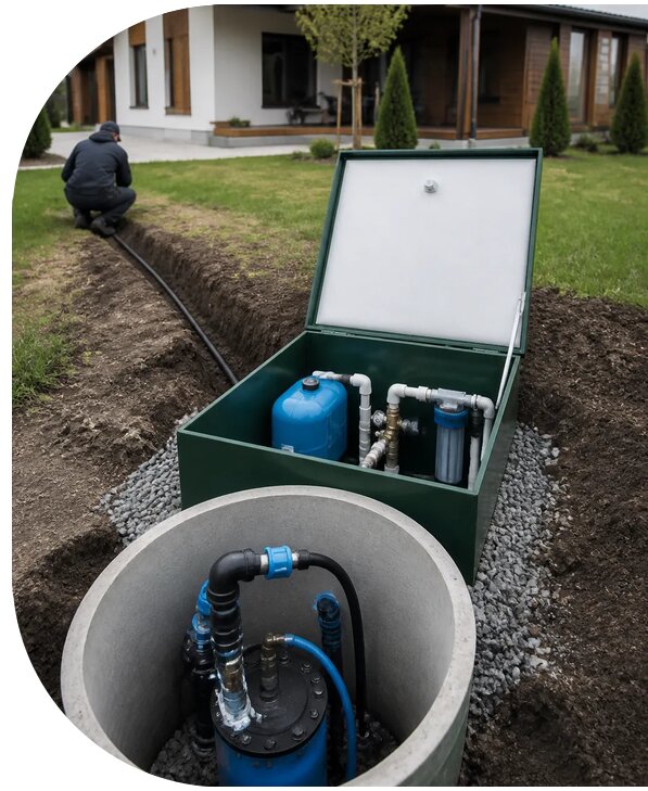 Обустройство скважины под ключ в Сызрани от 151950 р. | АПаруса-Сзр